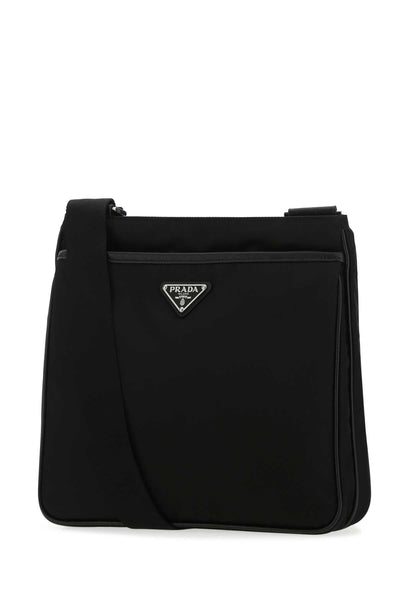 Prada Men Black Re-Nylon Crossbody Bag