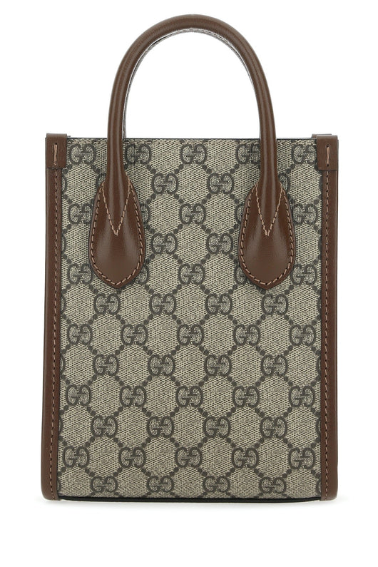 Gucci Men Gg Supreme Fabric Handbag