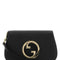 Gucci Men Black Leather Gucci Blondie Clutch