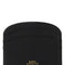 A.P.C. Women Black Leather Demi-Lune Card Holder