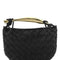 Bottega Veneta Women Black Leather Sardine Handbag