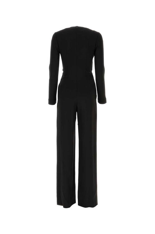 Alberta Ferretti Women Black Acetate Blend Jumpsuit