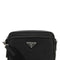Prada Men Black Leather Crossbody Bag