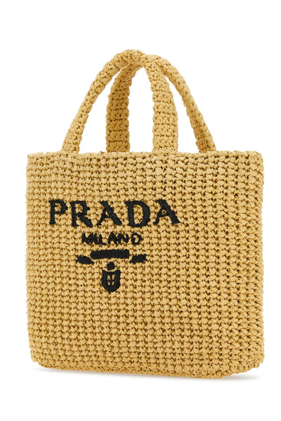 Prada Women Straw Handbag