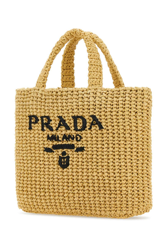 Prada Women Straw Handbag