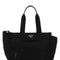 Prada Women Black Nylon Shopping Bag