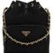 Prada Women Black Re-Nylon Bucket Bag