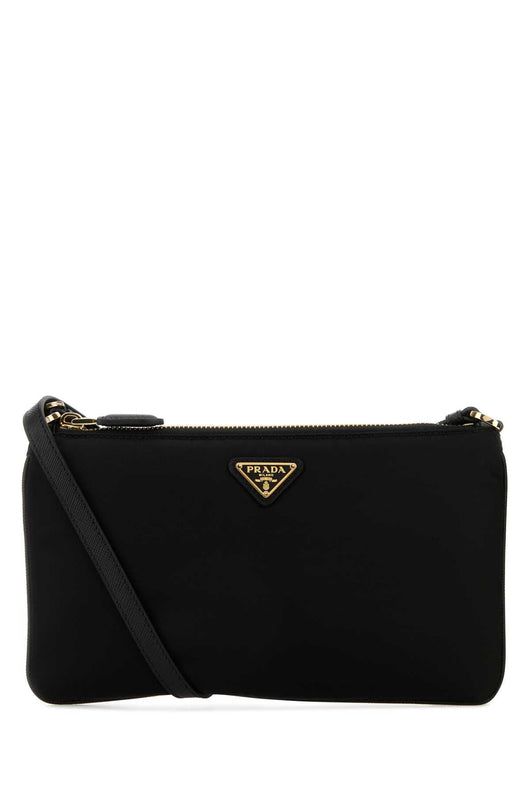 Prada Women Black Re-Nylon Pouch