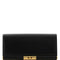 Dolce & Gabbana Women Black Leather Marlene Clutch