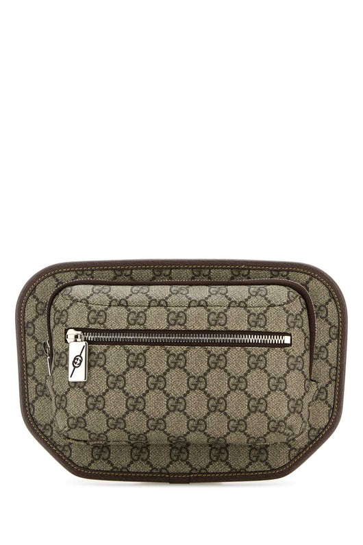 Gucci Men Gg Supreme Fabric Belt Bag