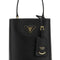 Prada Women Black Leather Small Panier Handbag