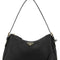 Prada Women Black Leather Medium Aimee Shoulder Bag