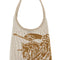 Burberry Women White Crochet Shoulder Bag