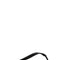 Balenciaga Men Black Rubber Thong Slippers