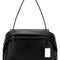Tod's Women Black Eather Medium Tod S Wave Shoulder Bag