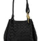 Bottega Veneta Women Black Leather Small Parachute Handbag