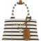 Prada Women Embroidered Canvas Mini Handbag