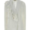 Alberta Ferretti Women White Crepe Shirt