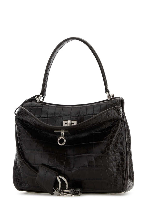 Balenciaga Women Brown Leather Mini Rodeo Handbag