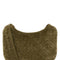 Bottega Veneta Men Sage Green Suede Crossbody Bag