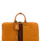 Gucci Men Orange Suede Medium Gucci Savoy Travel Bag