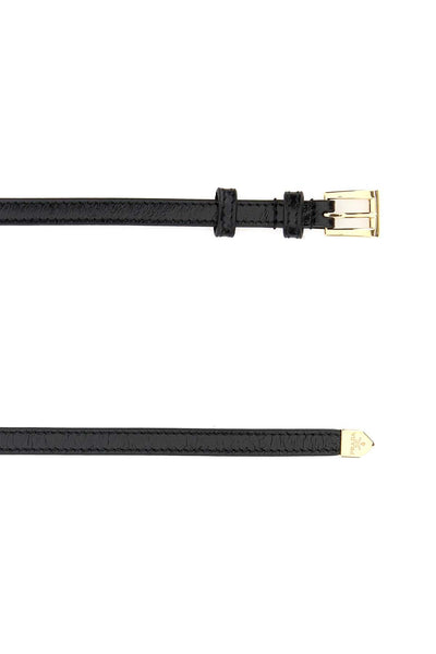 Prada Women Black Leather Belt