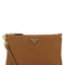 Prada Women Caramel Leather Crossbody Bag