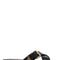 Prada Women Black Leather Slippers