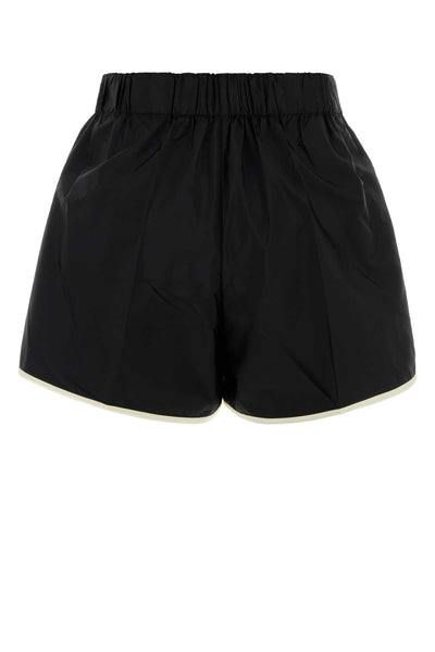 Prada Women Black Re-Nylon Shorts