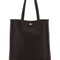 Burberry Men Dark Brown Leather Bloomsbury Shopping Bag