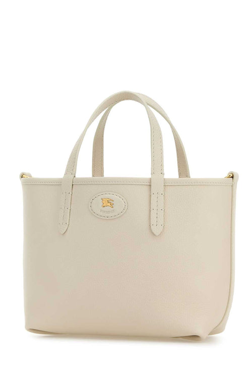 Burberry Women Ivory Mini Bloomsbury Reversible Handbag