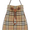 Burberry Unisex Printed Canvas Check Bucket Bag