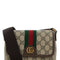 Gucci Men Printed Canvas Mini Ophidia Crossbody Bag
