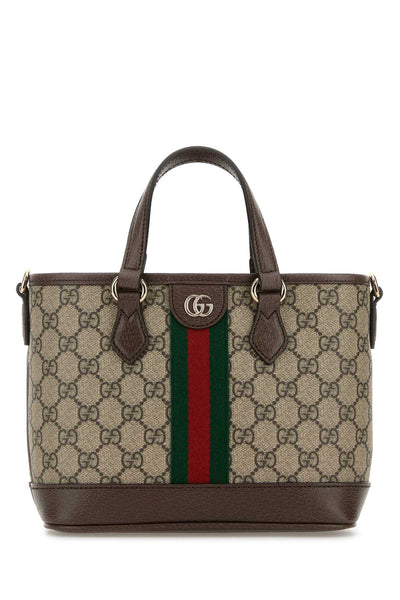 Gucci Women Printed Canvas Small Ophidia Handbag