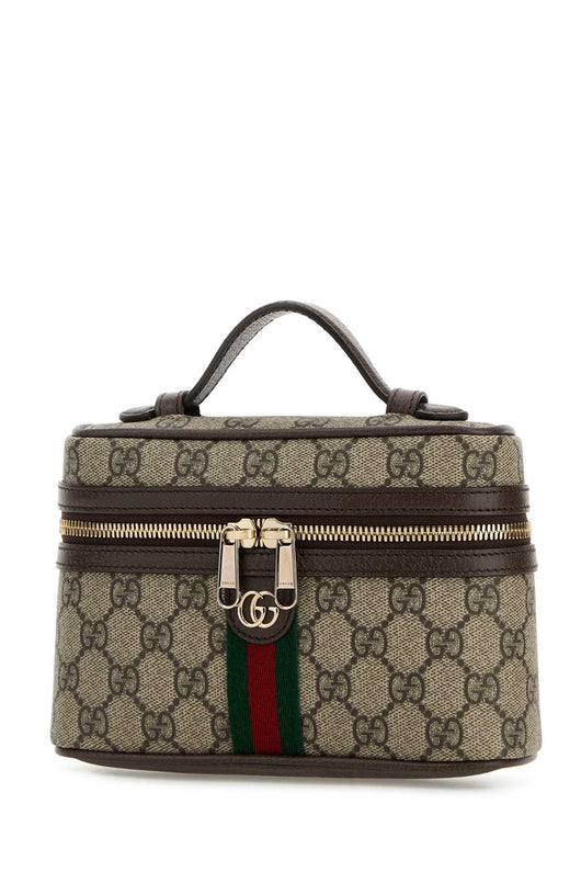 Gucci Women Printed Canvas Mini Ophidia Handbag