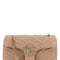 Gucci Women Powder Pink Nappa Leather Medium Gg Marmont Shoulder Bag