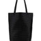 Bottega Veneta Men Black Leather Classic Shopping Bag