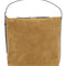 A.P.C. Women 'Vera' Beige Shoulder Bag With Top Handle And Zip Closure In Suede Woman