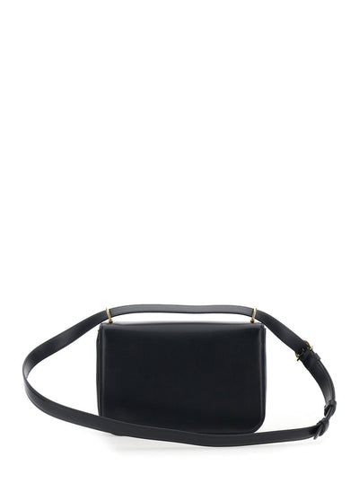 Gucci Women 'Siena Small' Black Shoulder Bag With Claw On The Front In Leather Woman