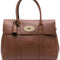 Mulberry Women Bayswater Brown Leather Handbag Mulberry Woman