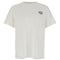 A.P.C. Men White Crewneck T-Shirt With Logo Embroidered On The Front In Cotton Man