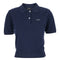 A.P.C. Women 'Oceane' Blue Polo Shirt With Classic Collar And Logo Embroidery On The Front In Cotton Woman