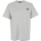 A.P.C. Women Grey Crewneck T-Shirt With Logo Embroidered On The Front In Cotton Woman