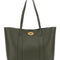 Mulberry Women 'Bayswater' Green Tote Bag With Front Turn-Lock Closure In Leather Woman