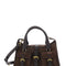 Mulberry Women 'Roxanne' Brown Small Handbag With Adjustable And Removable Shoulder Strap And Two Front Pockets In Suede Woman
