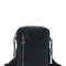 Gucci Men 'Emblem' Black Crossbody Bag With Adjustable Shoulder Strap And All-Over Embossed Gg Motif In Leather Man