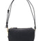 Gucci Women 'Half Horsebit' Black Mini Bag With Half Horsebit Detail And Adjustable And Removable Shoulder Strap In Grained Leather Woman