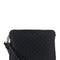 Gucci Men 'Emblem' Black Shoulder Bag With Adjustable And Removable Shoulder Strap And All-Over Embossed Gg Motif In Leather Man
