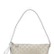 Gucci Women 'Emblem' Metallic Mnii Bag With Adjustable Shoulder Strap And Padlock Detail On The Front In Gg Canvas Woman