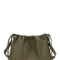 A.P.C. Women Green Crossbody Bag With Logo Lettering On The Front And Drawstring Closure In Ecoleather Woman
